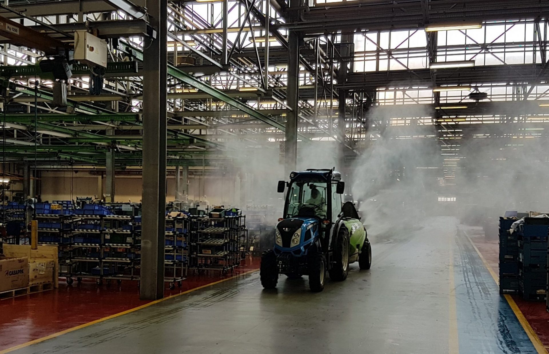 Sanificazione stabilimenti Argo Tractors
