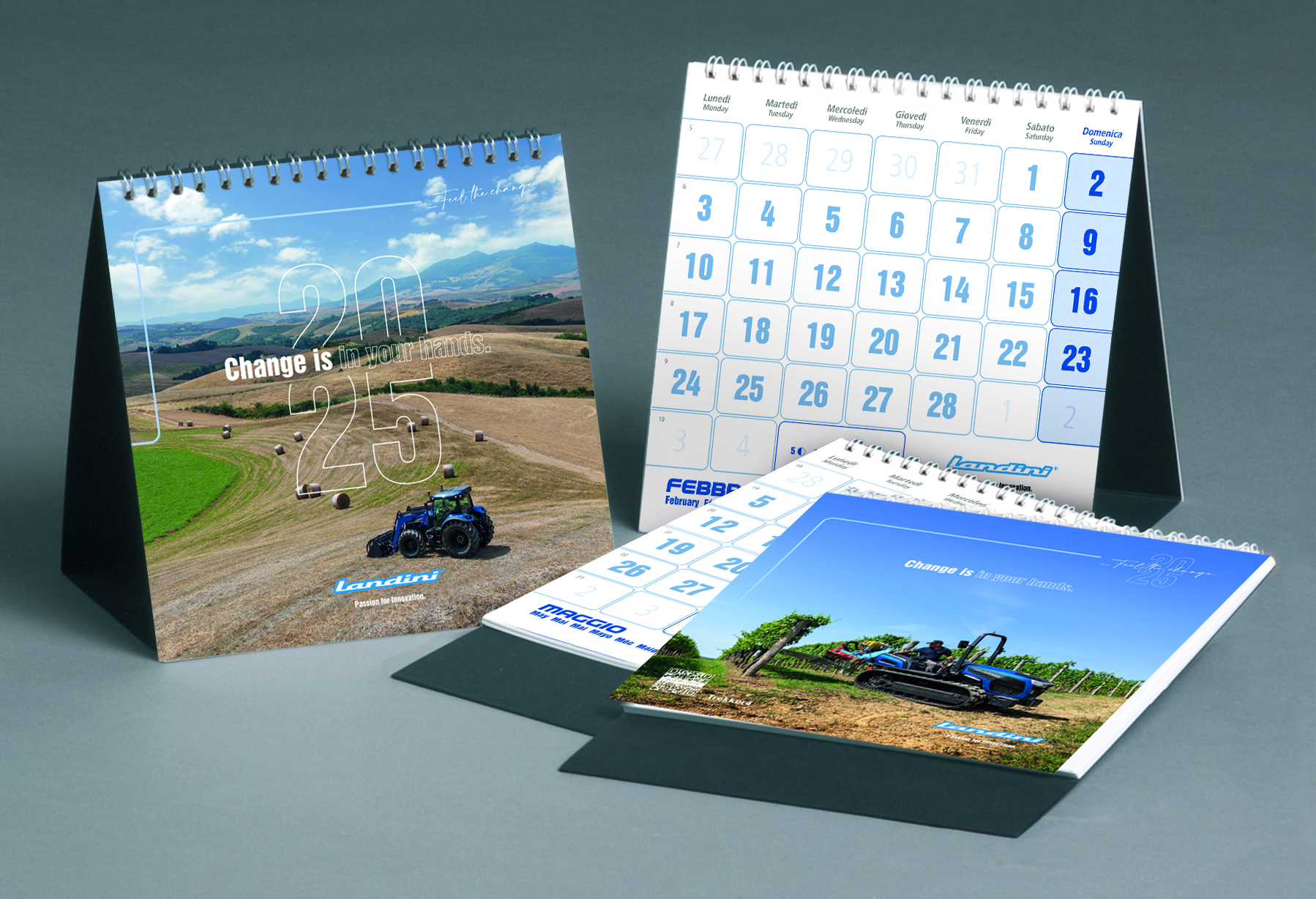 KALENDER LANDINI 2025 Argo Tractors